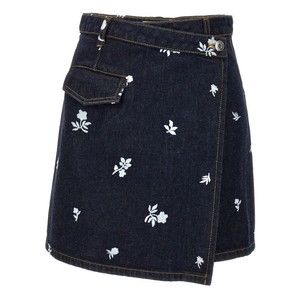 Lanvin All-Over Embroidery Skirt - NWT